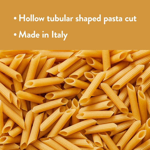 Free,12 oz (4 Pack) DeLallo Gluten-Free Brown Rice Penne Pasta, Non-GMO, Made in Italy, Kosher, All Natural, Tree-Nut