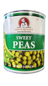 Chef's Quality Canned Vegetables 6lb (Sweet Peas)