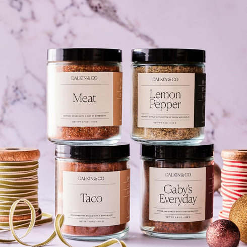 3.8 oz Dalkin & Co. Gaby's Everyday, Garlic & Smoky Paprika Blend, Versatile Cooking Seasoning for Pantry & Kitchen