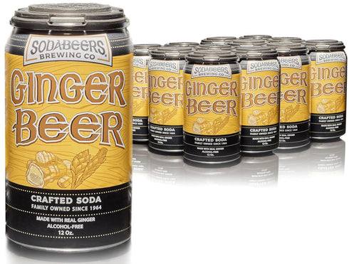 Ginger Beer | SodaBeers Brewing Co | Alcohol-Free, Gluten-Free Crafted Sodas Made
