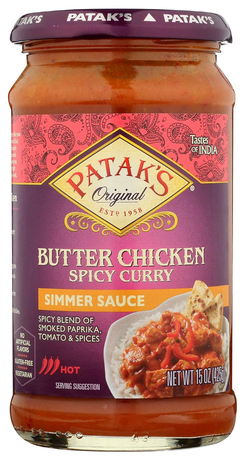 PATAKS SAUCE SPICY BTTR CHICKEN, Pack of 6