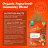 Navitas Organics Superfood+ Immunity Blend - Camu, Orange, Acerola Cherry, 30 Servings, Organic, Non-GMO, Vegan