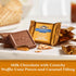5.2 oz (6 GHIRARDELLI Milk Chocolate Caramel Waffle Cone Squares, Bags)