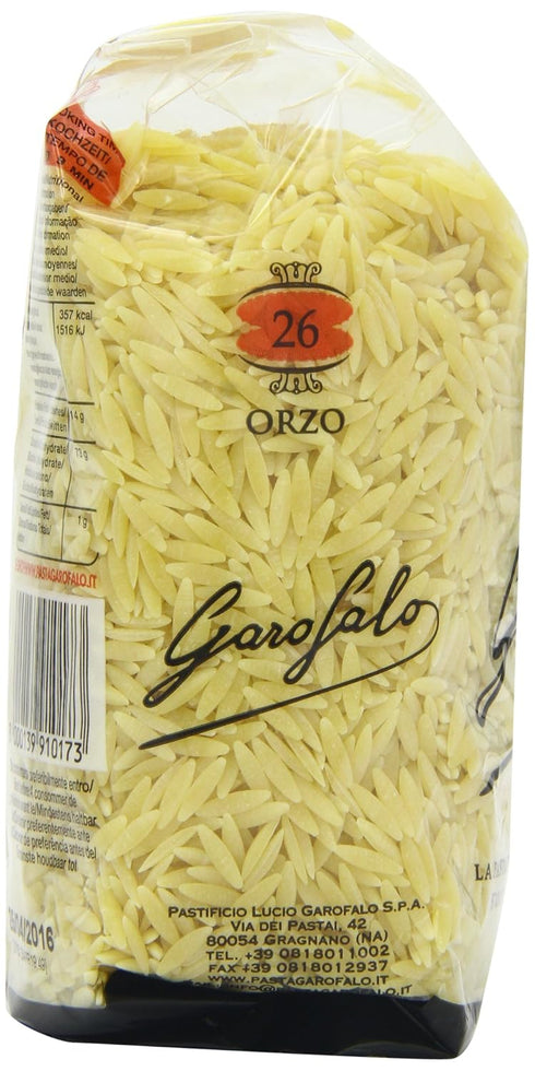500g (Pack 4) Garofalo Orzo