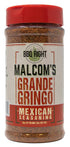 Grande Gringo by Malcom's | Spicy Mexican BBQ, Grill, Tacos, Dips, Margaritas Seasoning | 11 Ounces