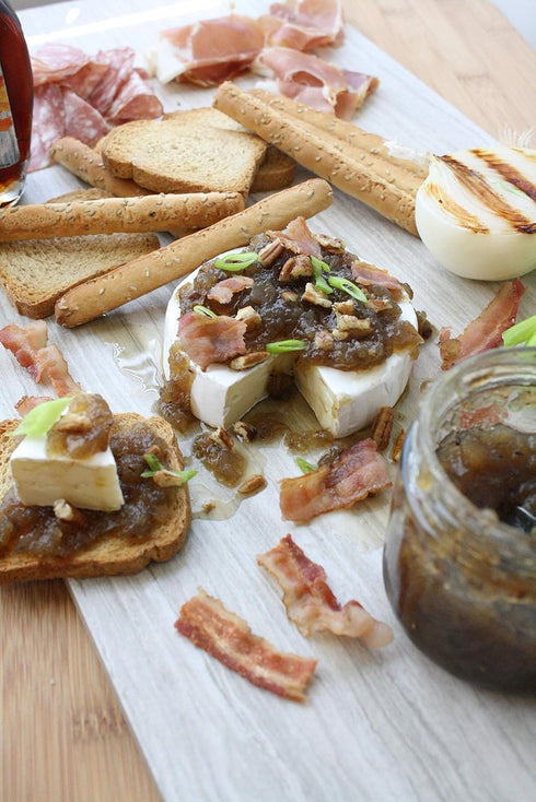 Orange Crate Maple Bacon Onion Topper