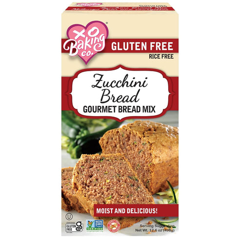 XO Baking Non-GMO Zucchini Bread Mix - Gluten-Free & Delicious