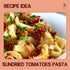 9.88oz Gusta Sun Dried Tomatoes in Olive Oil on a Bed of Spices - Made in Italy - Organic Sundried Tomato Glass Jar