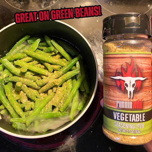 5.7 Gourmet Vegetable Seasoning | No Artificial Flavors, No MSG added | Runnin Wild Foods, ounces