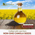 128 oz, 1 Kevala Canola Oil - Delicate Oil for Cooking and Baking with Mild Scent and Flavor, Made with Carefully