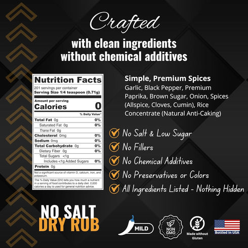 (8.4floz), Shake to Elevate No Salt Seasoning | All-Purpose Seasoning | Bold Flavor | BBQ Dry Rub | Heart Healthy |