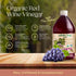 (1/64oz) Mother Earth, Organic Red Wine Vinegar with The Mother, Fresh Pressed Organic Cabernet Grapes, ORWV, RWV, Raw
