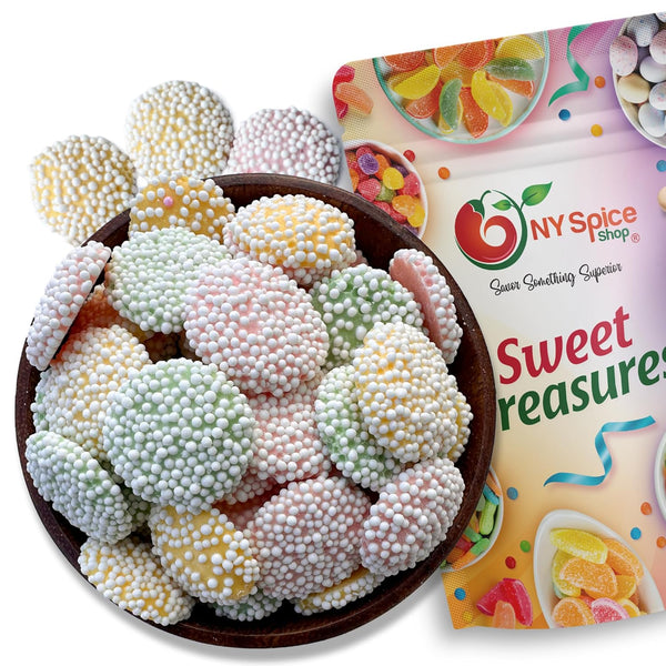 NY Spice Shop Pastel Mint Nonpareils Candy - Mini Smooth and Melty