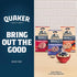Immunity 1.41 oz Packets, (6 Pack) Quaker Instant Oatmeal, Blueberry Blackberry, Good Source of Vitamins C, D, & Zinc