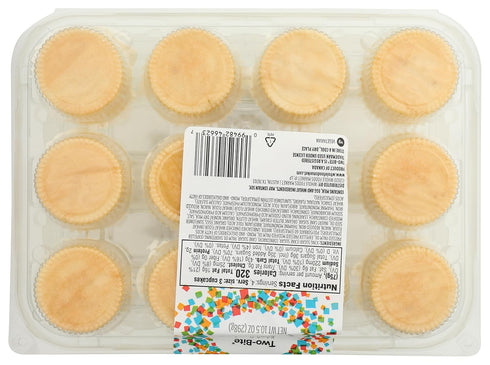 365 by Whole Foods Market 10.5 oz, Frozen , Two-Bite Vanilla Cupcakes