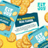 3-Pack, 7 Oz FitJoy Grain Free Crackers in Classic (Salt) Flavor - Round Party Crackers without Gluten, Non-GMO Project
