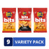 Pack, 9-3 oz RITZ Bits Flavor Charged Sandwich Crackers Variety Snacks for Kids and Adults, Lunch Snacks, Bags