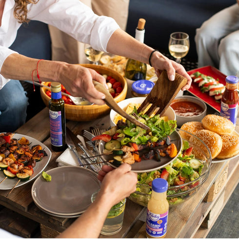Pack 4, 8 Fody Variety Sauce | Low FODMAP | No Onions or Garlic | Gluten & Lactose Free | Ounce