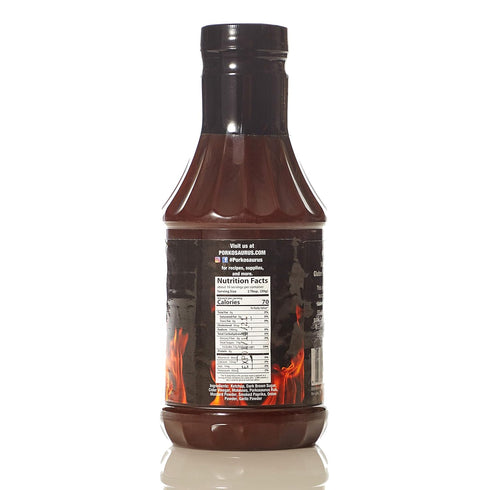 (22 Oz Porkosaurus World Championship Memphis BBQ Sauce Tangy & Sweet Sauce for Ribs, Pork, Beef & Burgers Gluten-Free