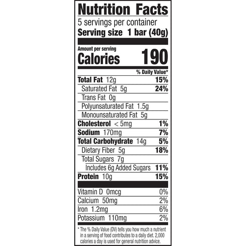 5 7.1 OZ (Pack 4) Nature Valley Chewy Granola Bar, Protein, Coconut Almond, Bars
