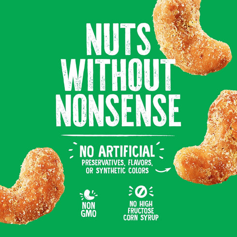 (1-Pack) 5oz Emerald Nuts Hot Honey Cashews | Resealable Bag | Kosher Dairy Certified, Non-GMO, Contains No Artificial
