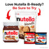 16 Packs 2 1.55 oz Nutella B-ready Wafer Bars, Hazelnut Spread with Cocoa, Individually Wrapped Snack Bar, of Bars