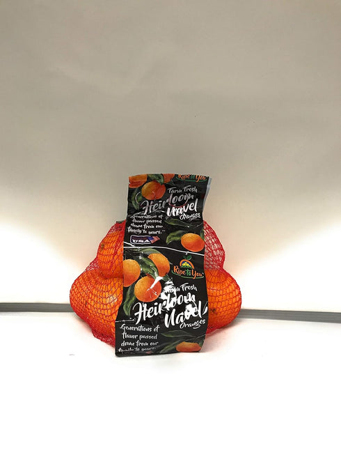 Fresh Produce 3 Navel Oranges Bag, Pound