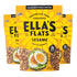ELLAS FLATS Sesame All Seed Savory Crisps All Natural, Gluten Free, Good
