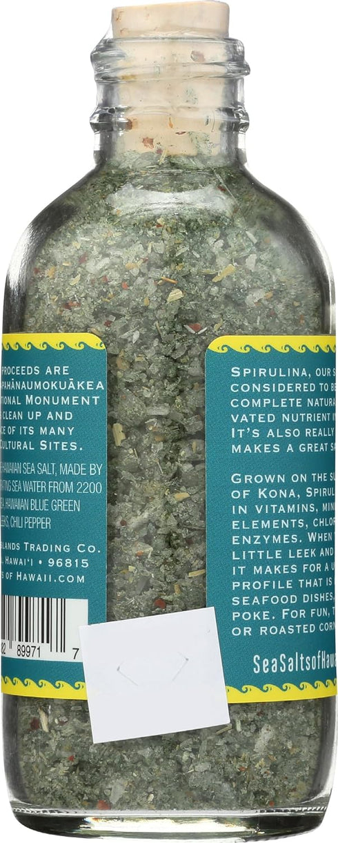 4oz. Sea Salts of Hawaii Spicy Hawaiian Seaweed Sea Salt, Made in Hawaii
