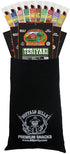 Buffalo Bills 15-Piece Beef Jerky & Beef Stick Sampler Black Velour Wine