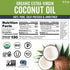 32 oz Viva Naturals Organic Coconut Oil, fl Unrefined, Cold-Pressed Extra Virgin Coconut Oil, USDA Organic & Non-GMO