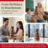 Broadway Basketeers Mother's Day Basket Tower, Gift tower with Gourmet Snack Food Assortment for Mom, Her, Thank You