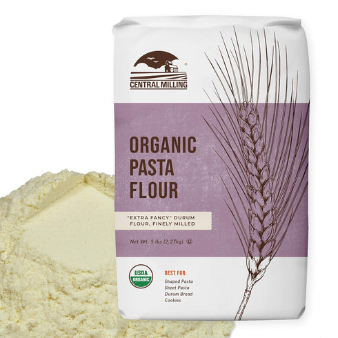 100% Organic Pasta Flour - 00 Flour for Baking- 5 Pounds