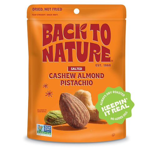 Back to Nature Premium Nut Mix - Cashew, Almond & Pistachio Blend,