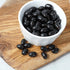 2 Black Jelly Beans, Pound Bulk Bag, Black Licorice Flavor, The Hampton Popcorn & Candy Company