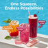5 120 Stur Liquid Water Enhancer | Peach Mango | Sweetened with Stevia | High in Vitamin C & Antioxidants | Sugar Free