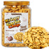 GXXDMZAQ Crispy Garlic Chips - 320g Fried Garlic Flakes for Topping Pizza, Pasta,