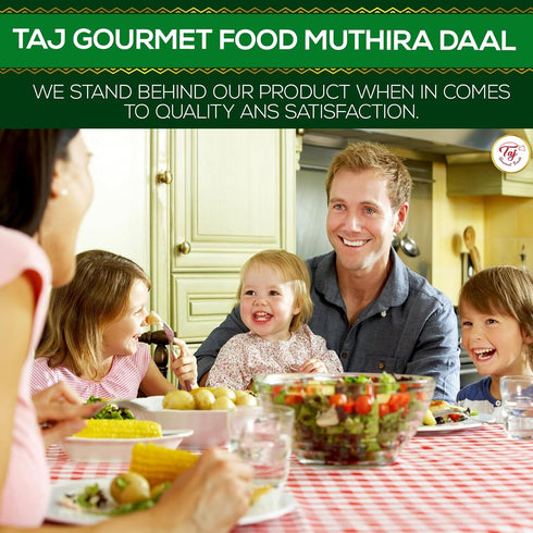 TAJ Gourmet Foods 2lbs (908g) TAJ Horse Gram, Muthira Seeds (Kulith, Kulthi Beans)