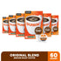 10 Count (Pack 6) Dunkin Original Blend Coffee, Medium Roast, K-Cup Pods, Keurig K-Cup Pods, Boxes