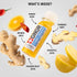D3 Immune 2 oz (Pack 12) +GNGR Vitamin D Shot Bone & Joint Support, Organic Cold-Pressed Ginger shot with Turmeric