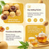 8oz 100% (225g) Dried Longan Fruit - Natural, No Sugar Added Thai Longan for Snacks, Tea & Cooking - Reusable