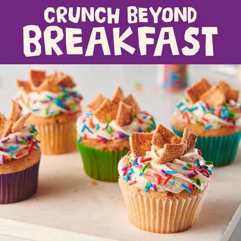 27 oz Cinnamon Toast Crunch Breakfast Cereal, Crispy Cinnamon Cereal, Giant Size