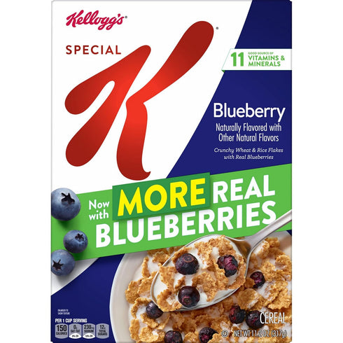 11.2 oz Kellogg's Special K Breakfast Cereal Blueberry