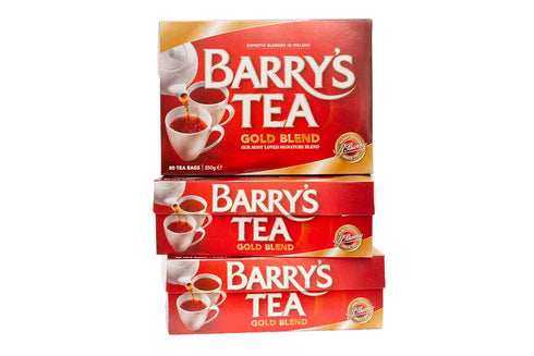 Barry's Tea Gold Blend 80ct 3-Pack (240 Teabags), Direct from Barry's Tea