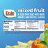 100% 4oz 24 Dole Fruit Bowls Mixed Fruit in Juice Snacks, Total Cups, Gluten & Dairy Free, Bulk Lunch Snacks for Kids