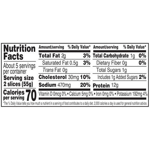 Applegate 10.5oz , Natural Uncured Black Forest Ham Family Size
