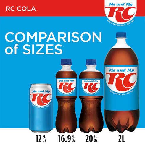 RC Cola 12 oz 12 pack Soda, fl cans