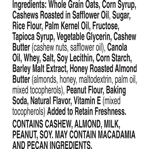 6 7.2 oz (Pack 6) Nature Valley Sweet and Salty Nut Granola Bars, Cashew, Bars