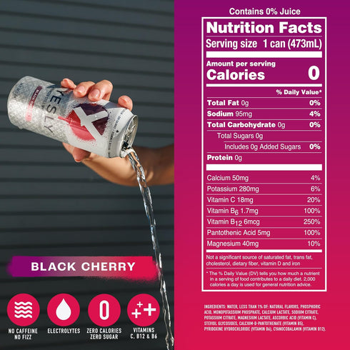 Pack, B6 B12, 16 Oz 12 Pack Yesly Functional Water, Variety Naturally Flavored Still Water with Electrolytes