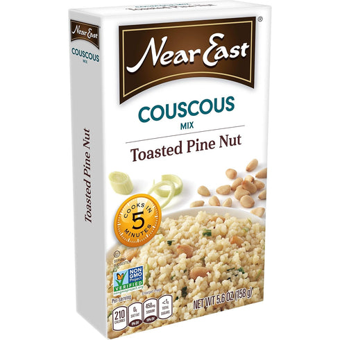 5.6 oz (Pack 12) Near East Toasted Pine Nut Couscous Mix